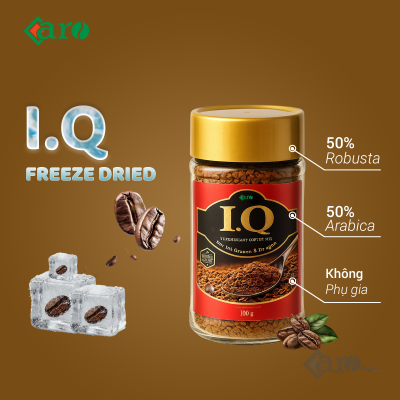 CÀ PHÊ HÒA TAN SẤY LẠNH IQ